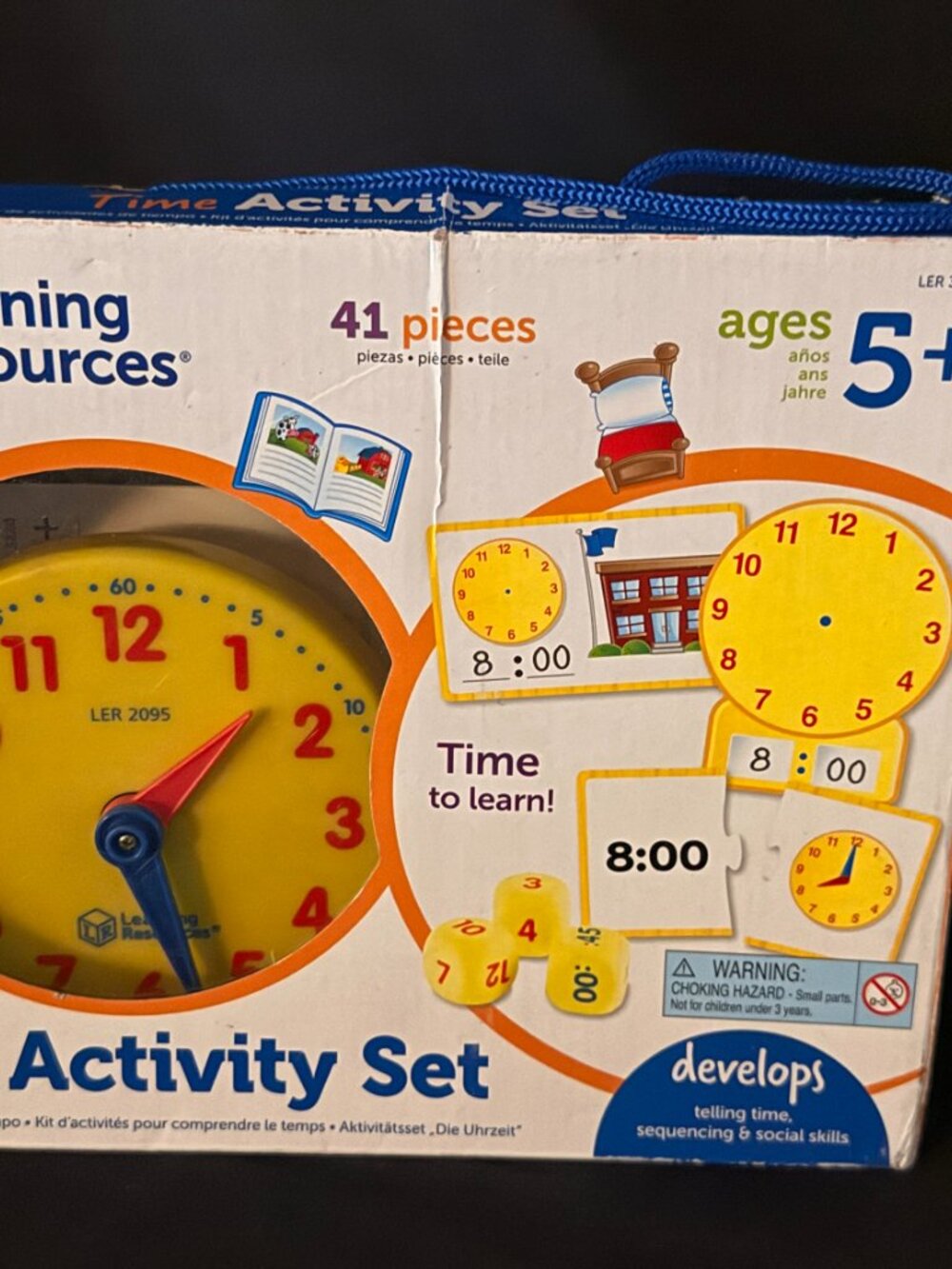 Learning Resources Time Activity Set - Picture 2 of 6